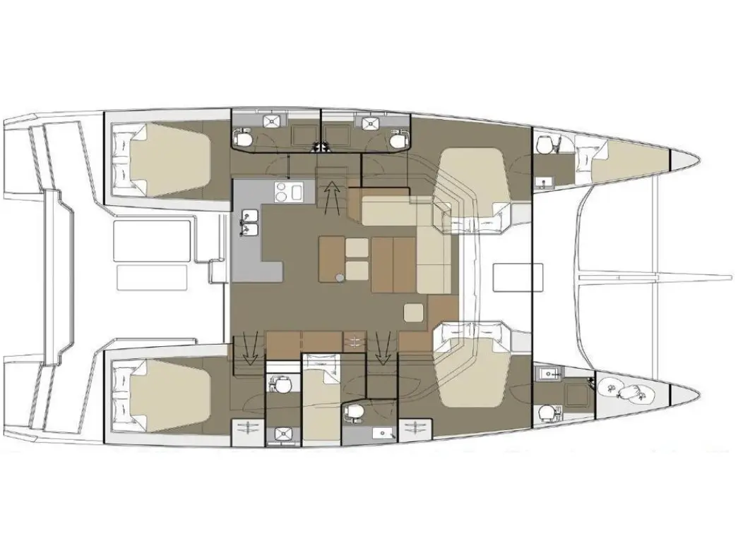 Bahia Serena, Plan image