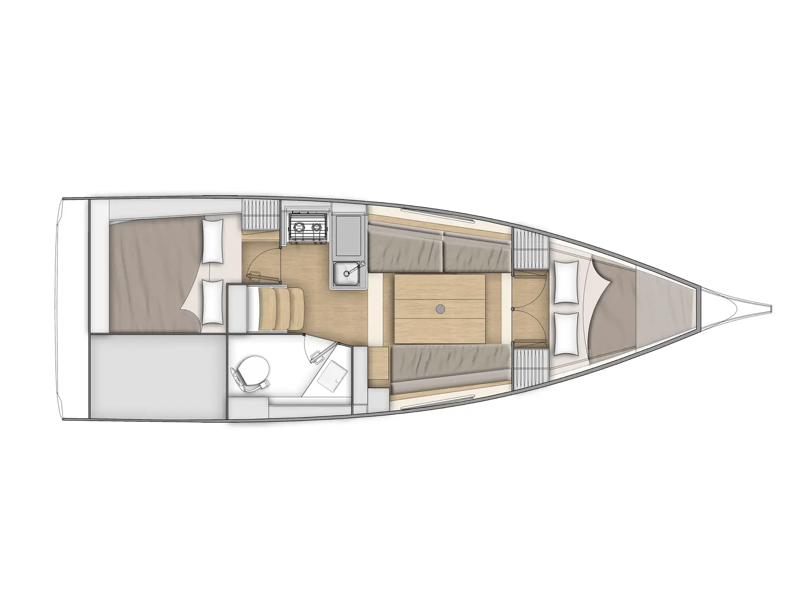 Mimosa, Plan image