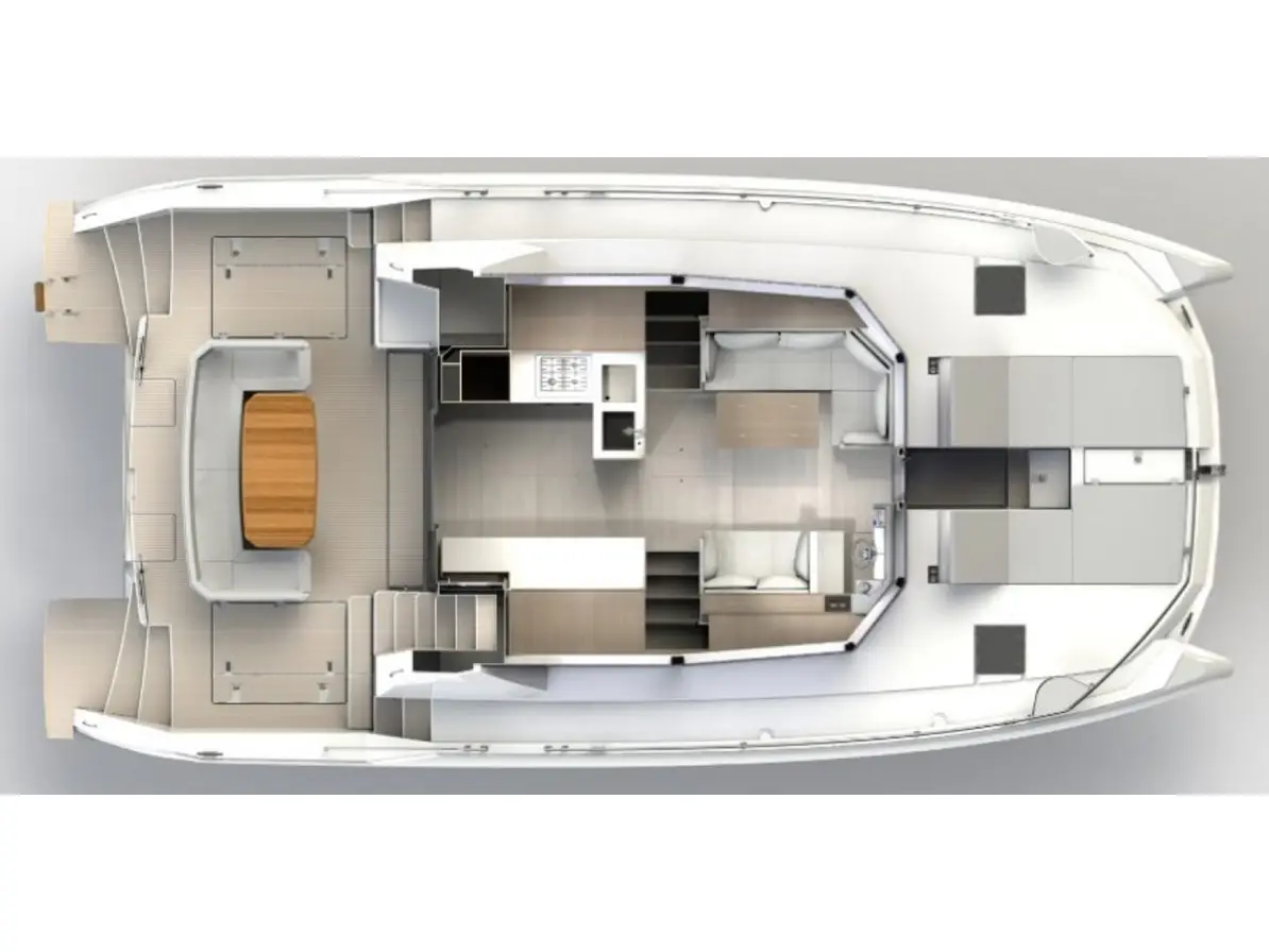 Moorings 464PC Exclusive, Plan image