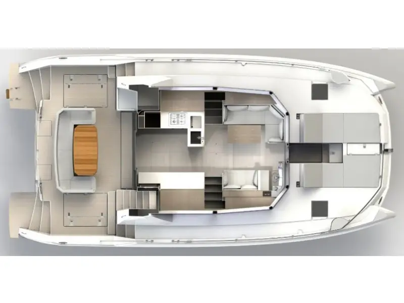 Moorings 464PC/10 Club, Plan image