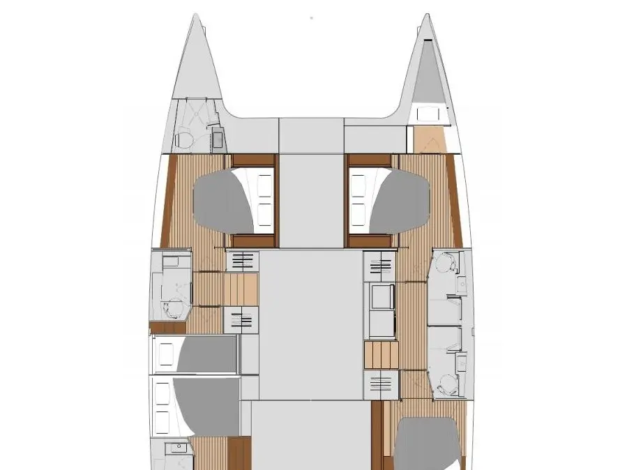 Elsa - A/C, Generator, Water maker, Plan image